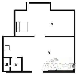 碧园数码城3室2厅2卫户型图