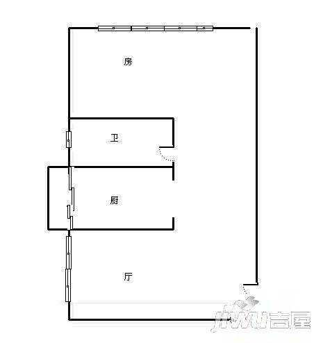 德瑞花园3室2厅2卫户型图