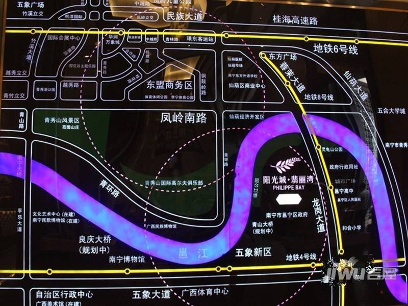 阳光城丽景湾位置交通图