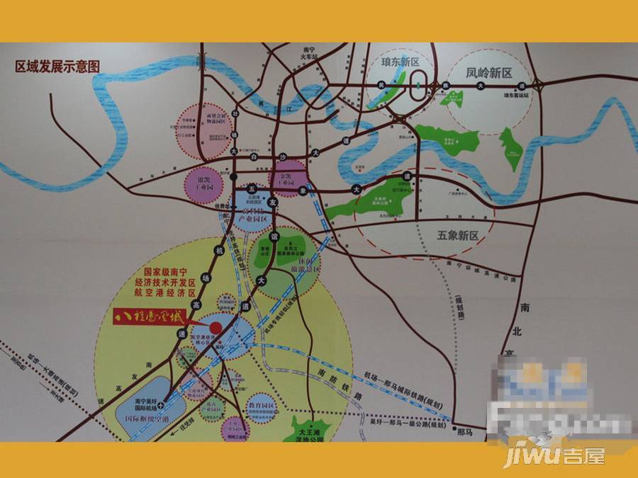 八桂凤凰城位置交通图图片