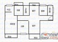 银河湾花园3室2厅2卫139㎡户型图