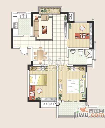 枫林雅都3室2厅2卫135㎡户型图