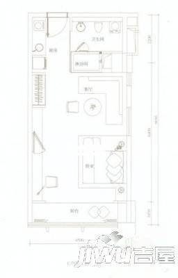 新天地花苑4室2厅2卫139㎡户型图