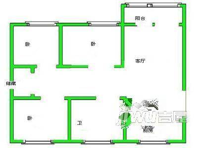 新丰苑3室1厅0卫户型图