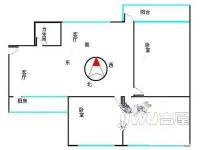 西横街小区3室2厅1卫户型图