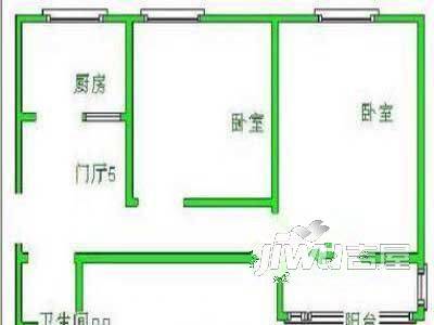 清潭三村3室2厅0卫100㎡户型图