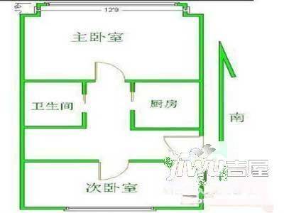 清潭三村3室2厅0卫100㎡户型图