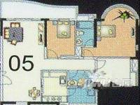翠园公寓2室1厅0卫户型图