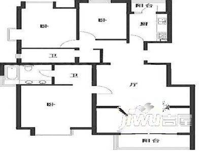 长兴森林公园4室1厅0卫户型图