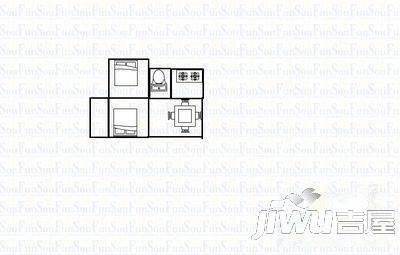 花园新村4室2厅2卫65㎡户型图