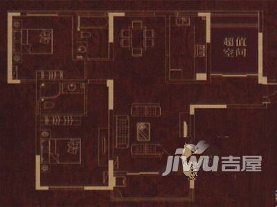 大洋百货2室2厅0卫户型图