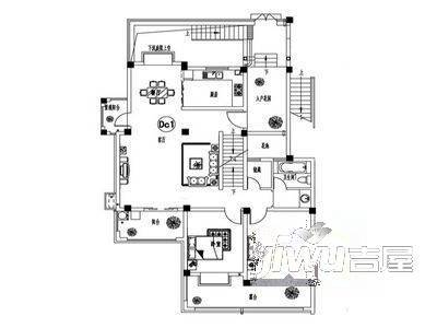 光华苑2室1厅1卫户型图