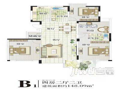 同德苑1室1厅0卫户型图