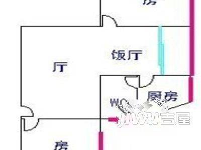 同德苑1室1厅0卫户型图