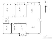 南湖家苑3室2厅2卫户型图