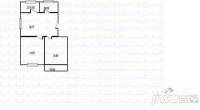 浦南南村2室1厅1卫63㎡户型图