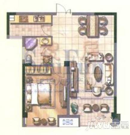 金都名苑5室2厅3卫268.4㎡户型图