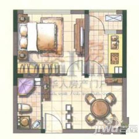 金都名苑5室2厅3卫268.4㎡户型图