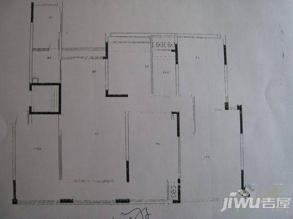 茂业豪园2室1厅1卫户型图