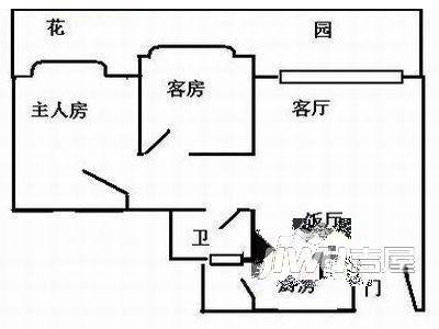 中壮新村2室1厅0卫户型图