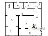 荆川东园3室1厅0卫户型图