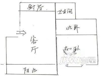 鹤园弄小区0室1厅0卫户型图