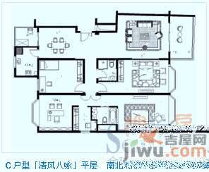 嘉和海景国际公馆普通住宅227.8㎡户型图