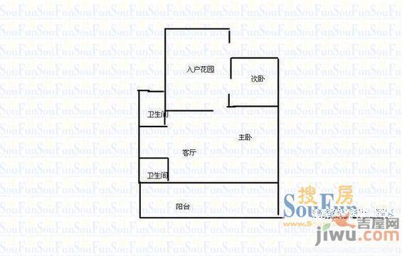 海阔天空学苑3室2厅2卫145㎡户型图