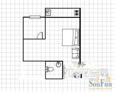 海岸一线2室2厅2卫户型图