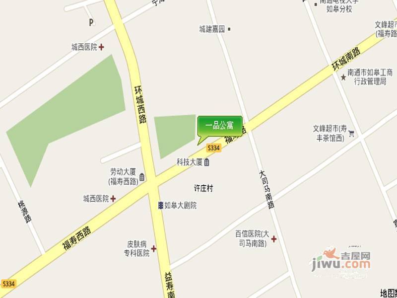 一品公寓位置交通图图片