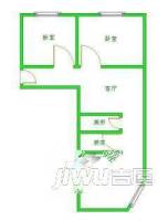 五一职工苑2室1厅1卫户型图