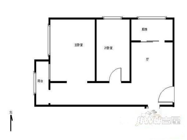 龙宫领域2室2厅2卫户型图