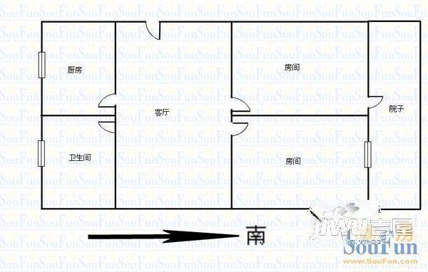 龙宫领域2室2厅2卫户型图