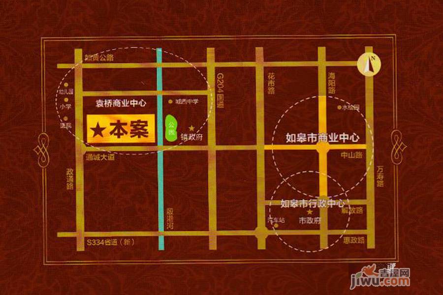 上海花园规划图