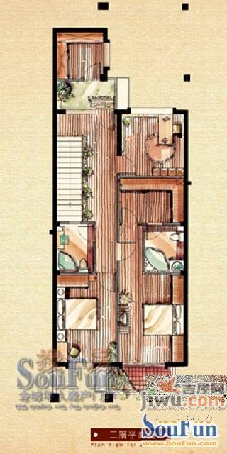 星海湾百桥别墅普通住宅200㎡户型图