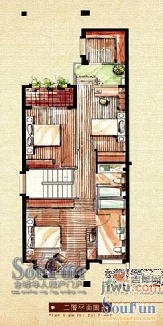 星海湾百桥别墅普通住宅200㎡户型图