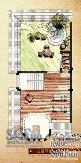 星海湾百桥别墅普通住宅200㎡户型图