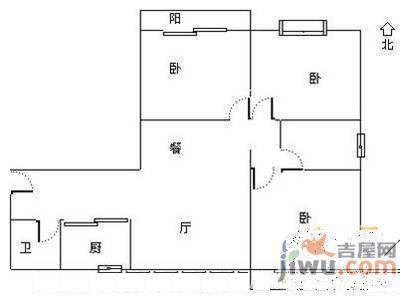 国贸金海岸3室0厅0卫户型图