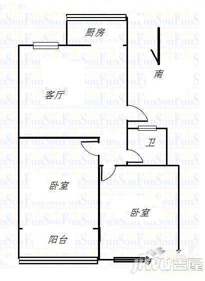 文曾花苑3室0厅0卫户型图