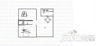 港龙花园3室2厅2卫135㎡户型图