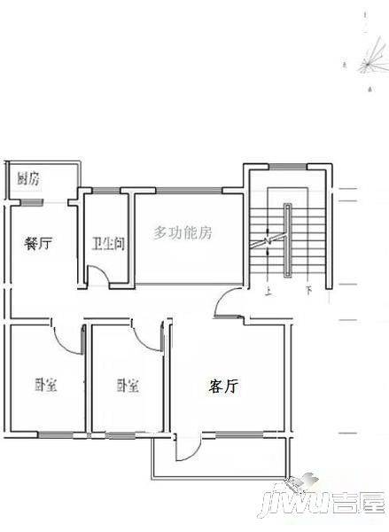 古兴里4室2厅2卫129㎡户型图