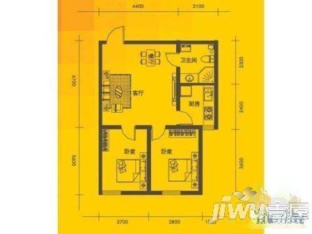 吉祥家园3室2厅1卫户型图