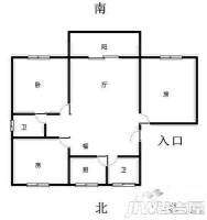 湖里大唐世家八期3室2厅2卫户型图