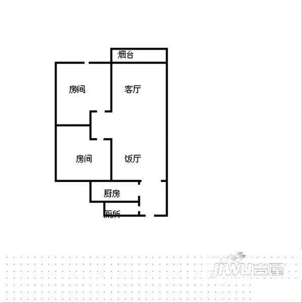 富祥苑3室2厅2卫户型图