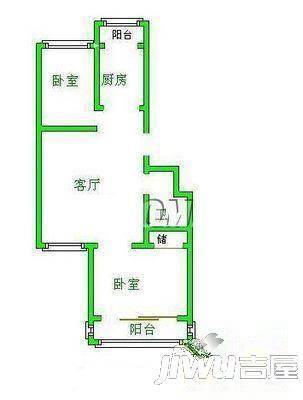 王将花园3室0厅0卫户型图