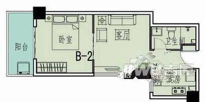 海怡半岛3室2厅0卫户型图