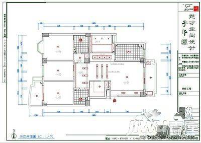 南湖豪苑4室2厅2卫142㎡户型图