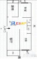 嘉禾公寓2室2厅2卫114㎡户型图