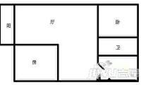 天鹅美苑3室2厅2卫132㎡户型图