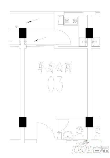 怡家园3室2厅2卫户型图